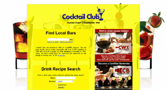 Desktop Screenshot of cocktailclub.com