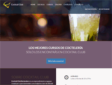 Tablet Screenshot of cocktailclub.com.uy